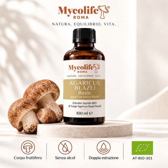 BASIC AGARICUS BLAZEI 100 ml - Défenses - Mycolife