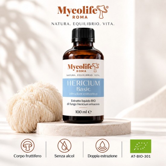 BASIC HERICIUM 100 ml - Concentration - Mycolife