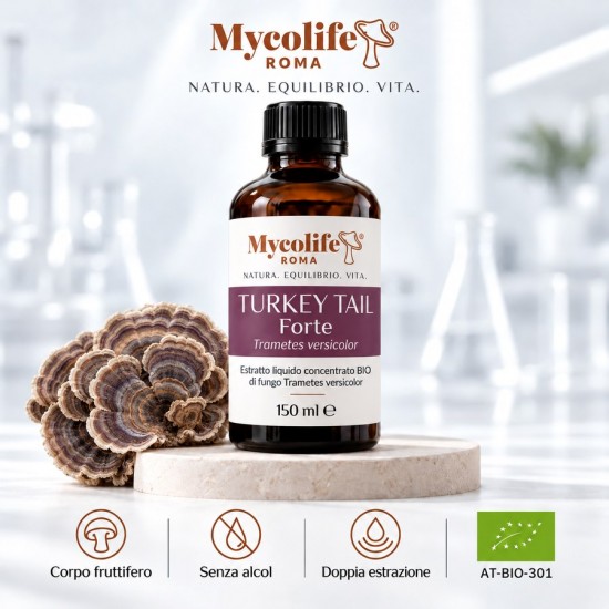 FORTE TRAMETES VERSICOLOR 150 ml - Immunité - Mycolife