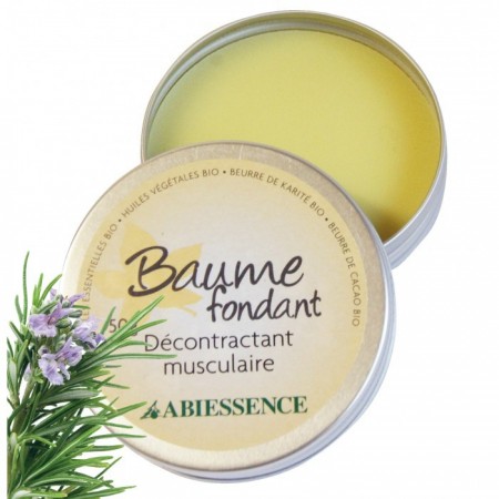 DÉCONTRACTANT MUSCULAIRE BAUME - 50g - Abiessence