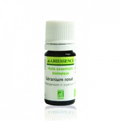GÉRANIUM ROSAT - 30ml Huile essentielle bio - Abiessence