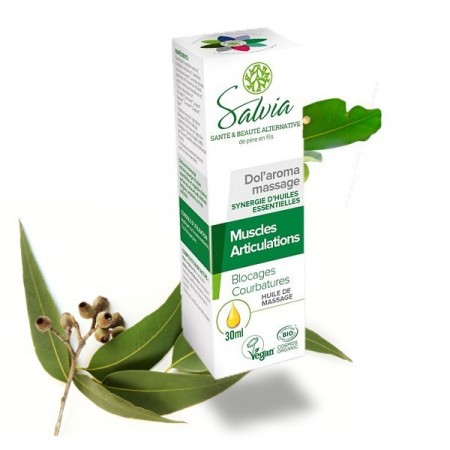 DOL'AROMA huile de massage BIO - Salvia