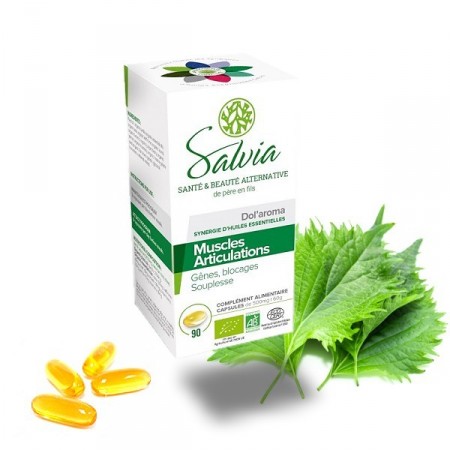 DOL'AROMA Huiles essentielles bio 90 capsules - Salvia