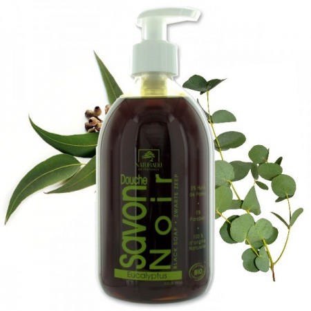 SAVON NOIR Eucalyptus Douche Bio - Naturado