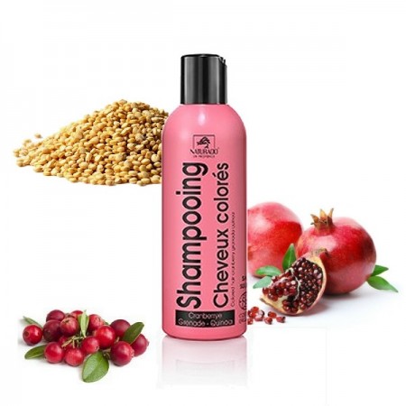 shampoing cheveux colorés cosmos organic 200 ml naturado- Naturado