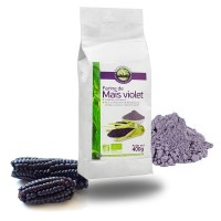 FARINE DE MAÏS VIOLET bio 400g - Ecoidées