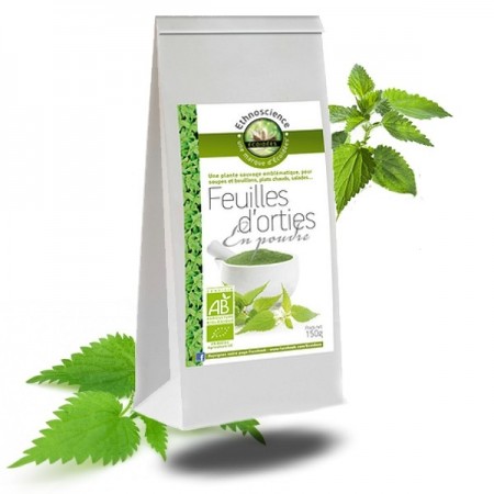 ORTIES - feuilles en poudre Bio 150g - Ecoidées