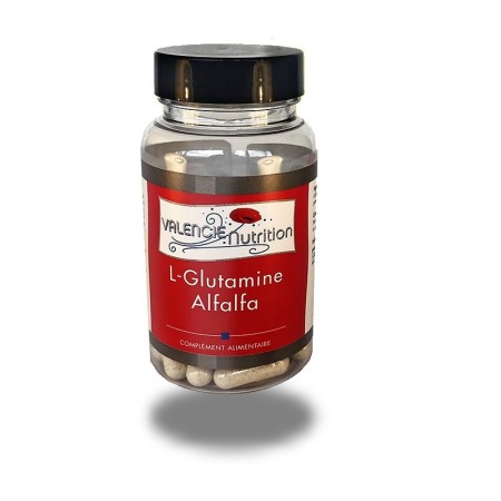L-GLUTAMINE PURE et ALFALFA - Intestin - digestion - Valencie Nutrition