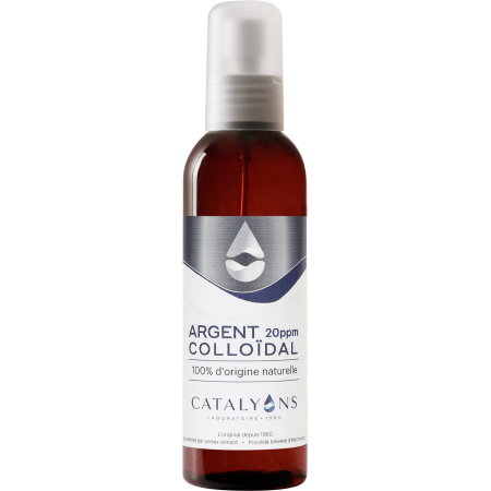 ARGENT COLLOÏDAL 150 ml 20 ppm Spray - Catalyons