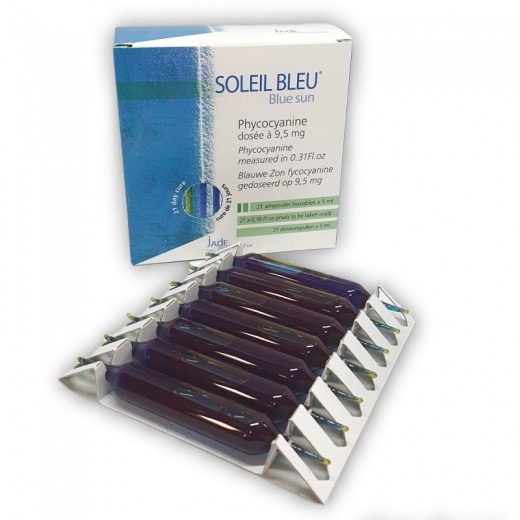 SOLEIL BLEU - 21 amp -  Phycocyanine Liquide - JADE RECHERCHE