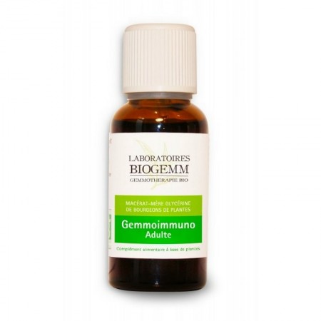 GEMMO IMMUNO ADULTE Aulne Glutineux Cassis Noyer  Biogemm