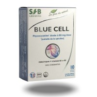 BLUE CELL - Extrait de phycocyanine - 10 ampoules - SFB