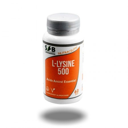 L-LYSINE - 8000mg - croissance des os et collagène - 60Gélules - SFB