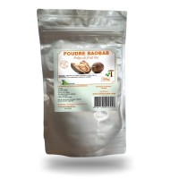  Modifier : BAOBAB - poudre de pulpe de fruit bio - 100 gr - Lot de 3 