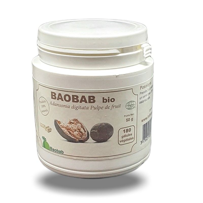 Poudre de baobab bio