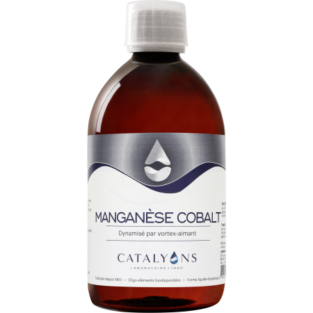 MANGANÈSE - COBALT 500ml grosse fatigue chronique - Catalyons