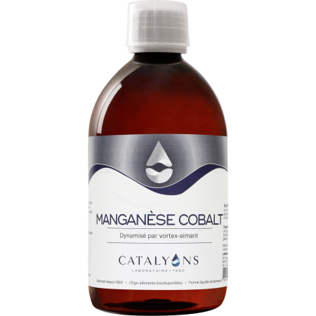 MANGANÈSE - COBALT 500ml grosse fatigue chronique - Catalyons