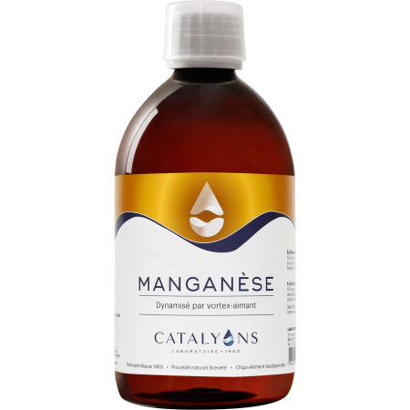 MANGANÈSE 500ml - Ossature et cholesterol - Catalyons