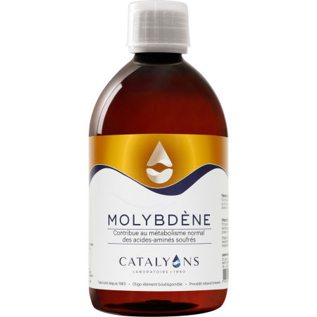 MOLYBDÈNE - 500ml - toxines foie et reins - Catalyons
