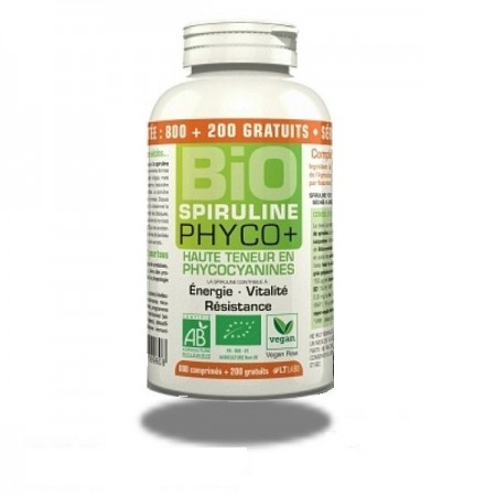 SPIRULINE BIO PHYCO+ 1000 comp. LTLABO - LT Labo