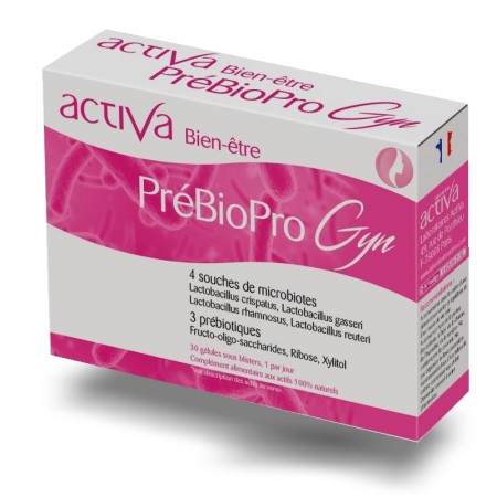 PREBIOPRO Gyn - Microbiote vaginal - Activa Bien-être - Nutrilab