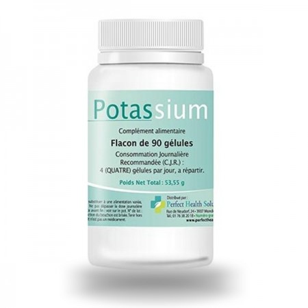 POTASSIUM - Régulateur cardiaque Muscles - Perfect Health Solutions
