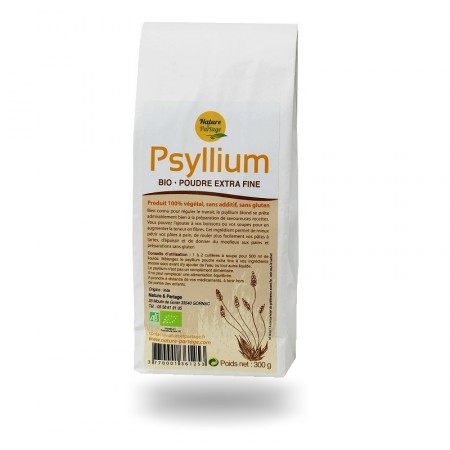 PSYLLIUM poudre extra fine 300g - Nature et Partage