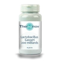 LACTOBACILLUS GASSERI 200 milliards probiotiques - 60gel. - Therapinov