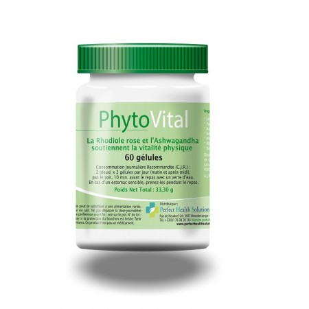 PHYTOVITAL fatigues , Burn-out, $dépression$ - Perfect health Solutions
