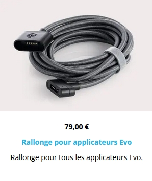 rallonge pour applicateur EVO