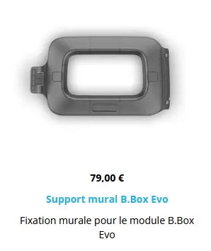 support mural b box evo