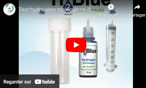 test eau hydrogénée