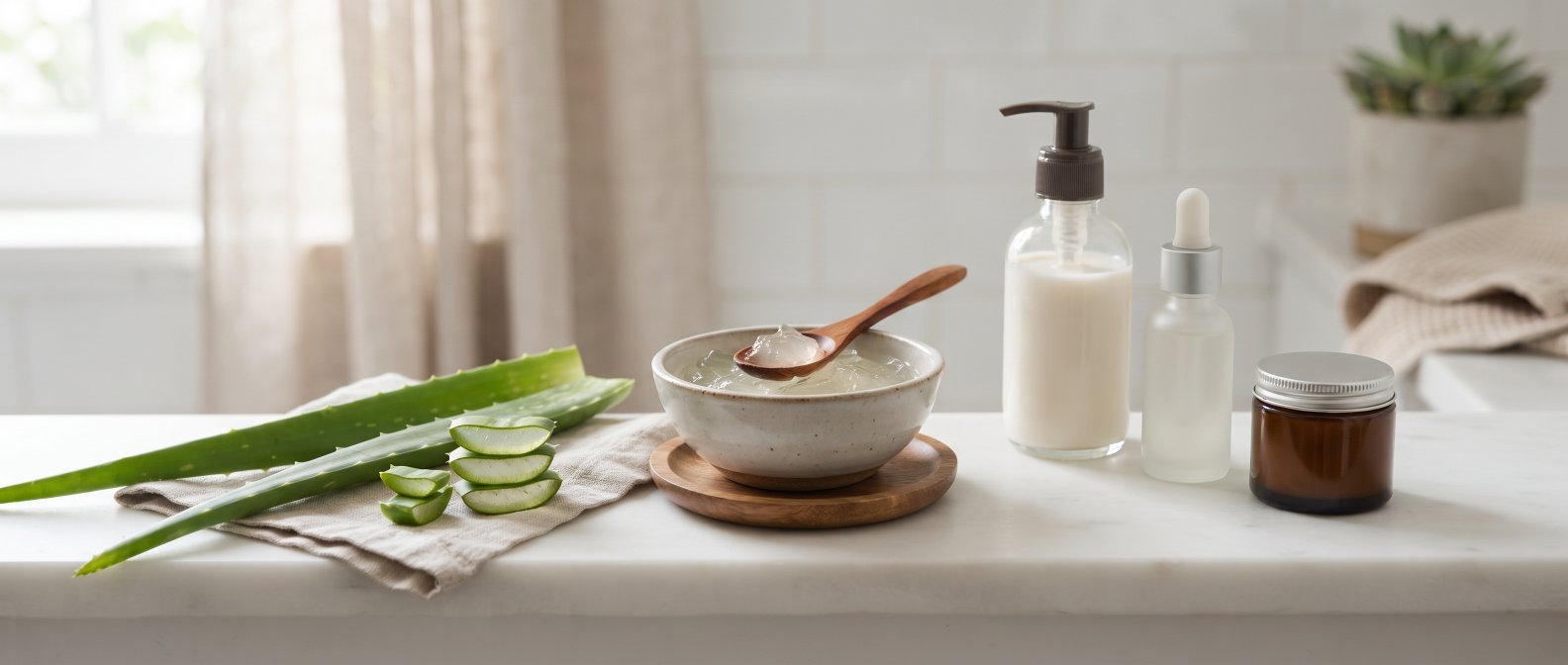 Aloe vera et soins après-soleil naturels pour apaiser et réparer la peau après l'exposition