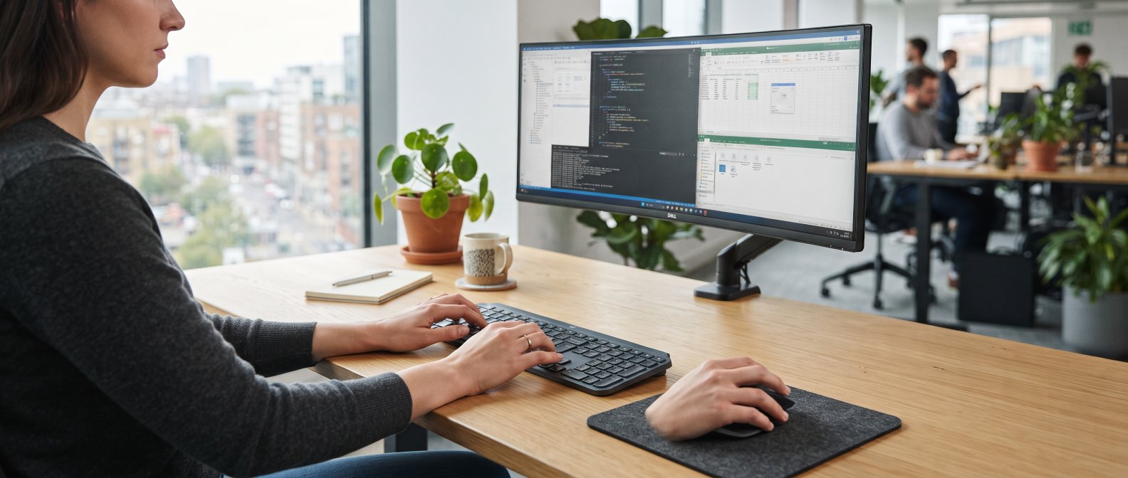 Travail répétitif sur clavier et souris