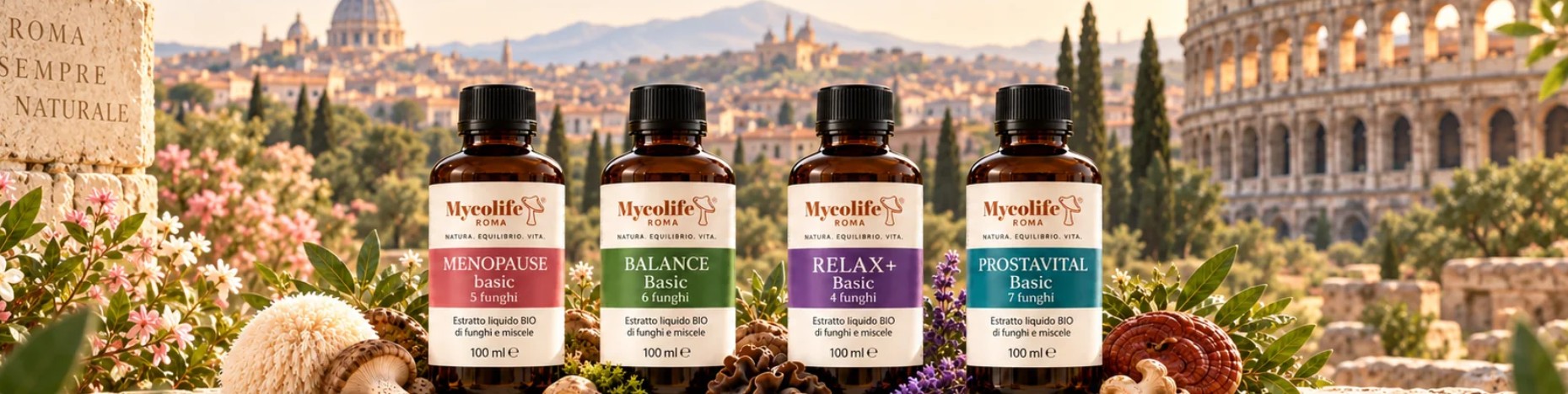 mycolife roma - Découvrez l’extrait de champignons qui correspond à votre routine quotidienne.