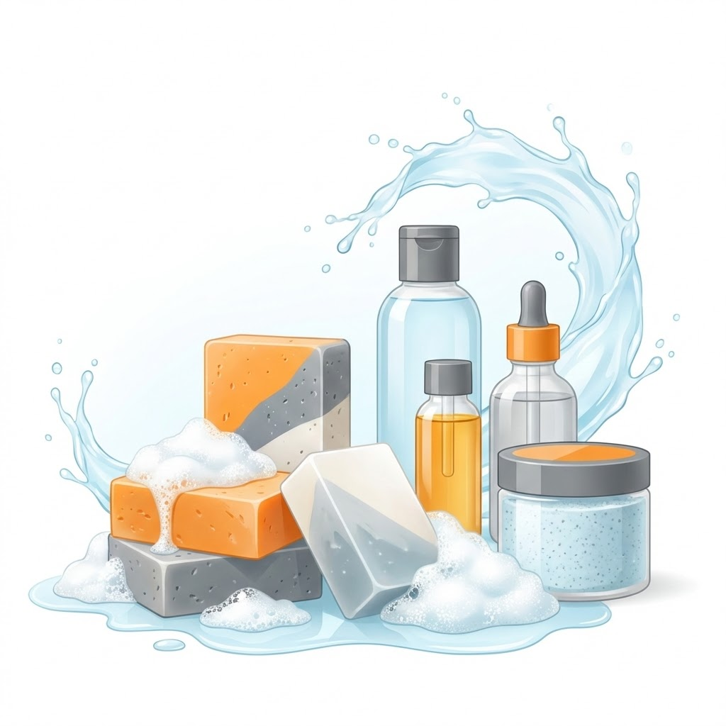 Savons, douche, bain