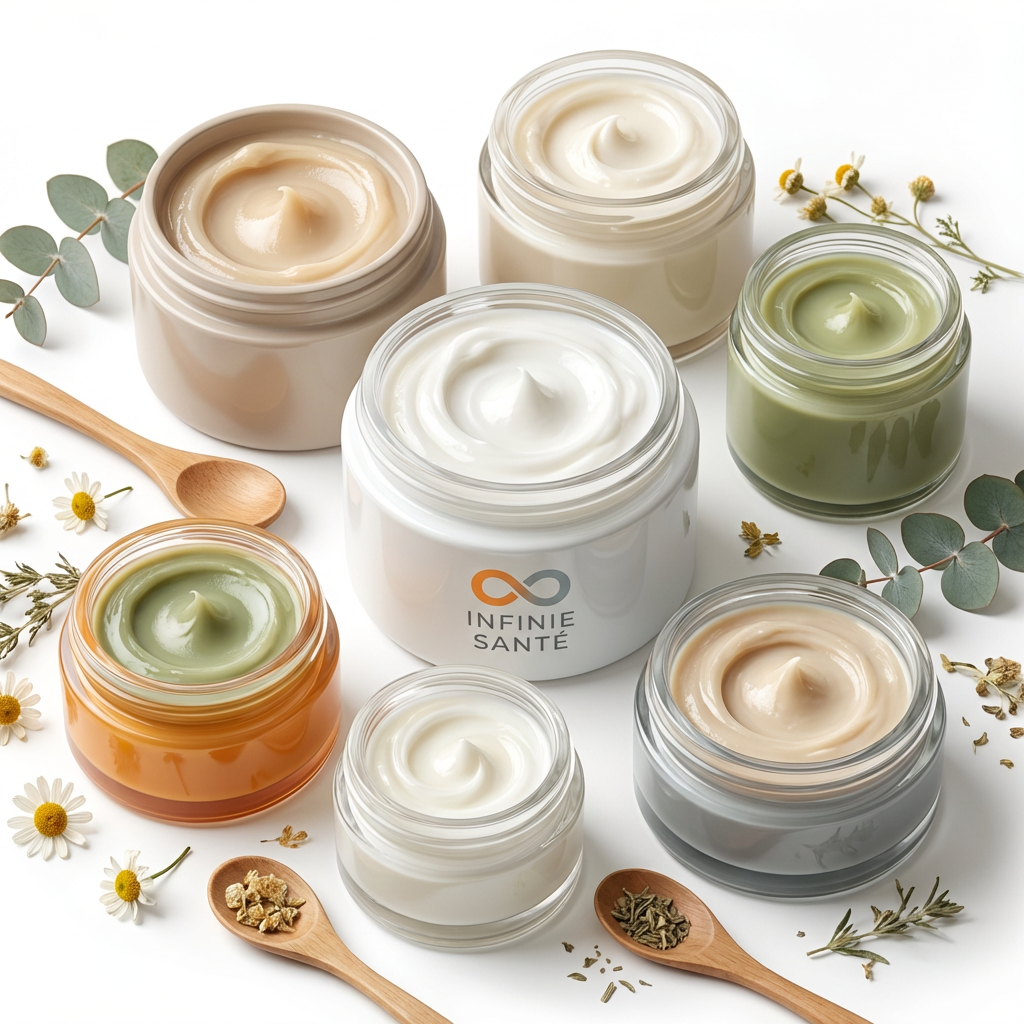 Baumes onguents et crèmes