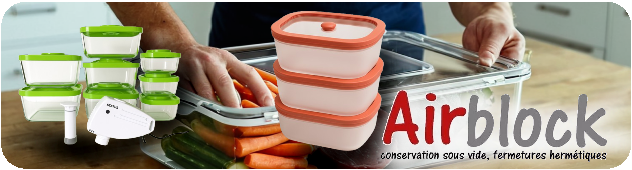 airblock boites sous vide