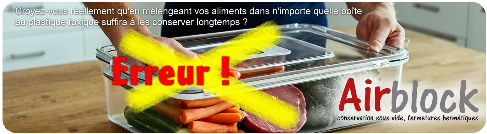 airblock boites sous vide