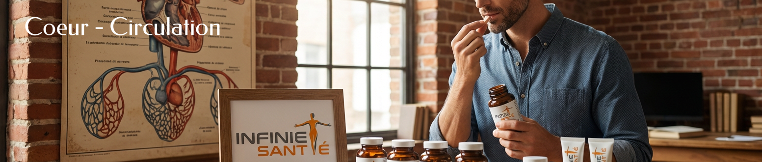 Compléments alimentaires naturels pour la circulation sanguine et le soutien cardiaque