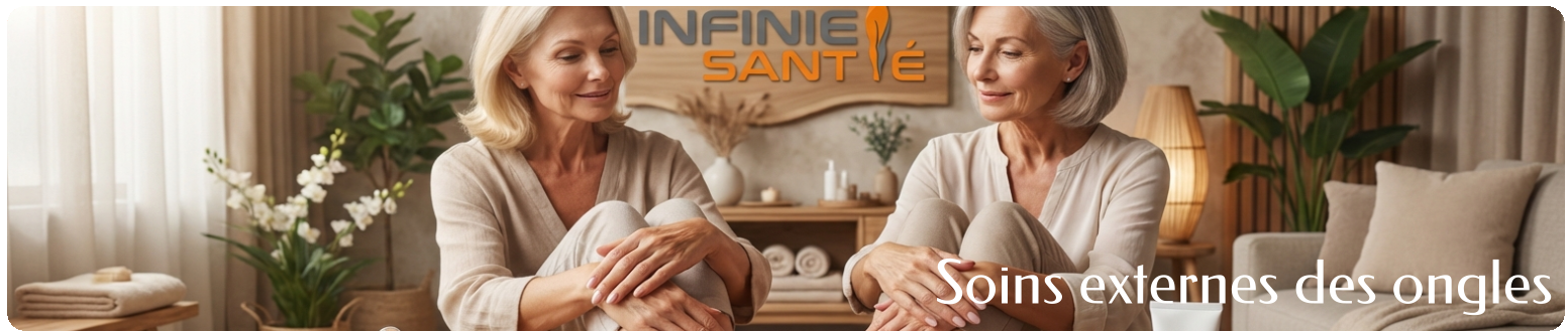 Application d'une huile de soin fortifiante et assainissante sur les ongles