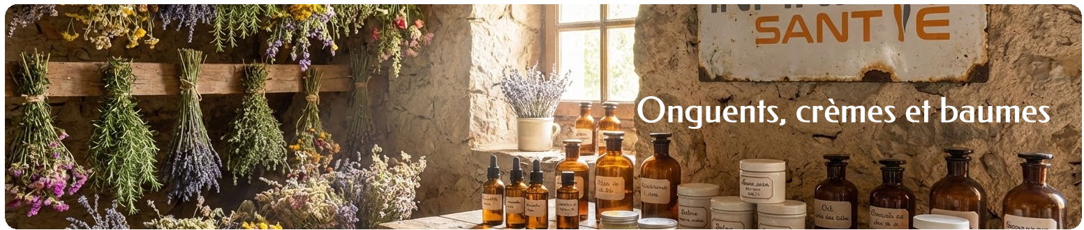 Sélection de baumes de massage, onguents articulaires et crèmes de récupération sportive