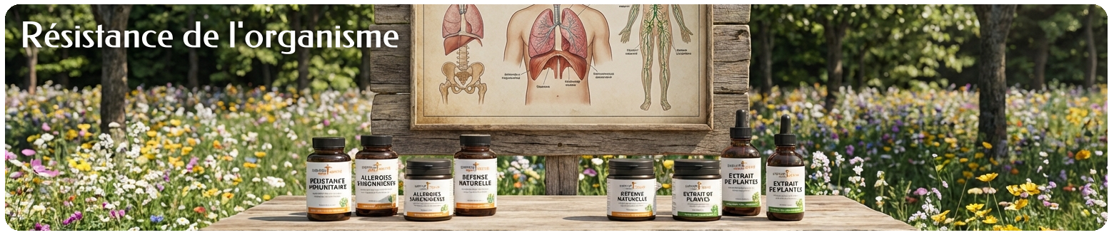 Compléments alimentaires naturels pour renforcer le système immunitaire et la résistance de l'organisme - Infinie Santé