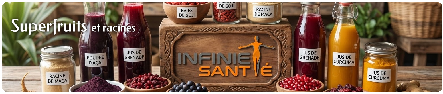 Sélection de superfruits naturels et bio pour la vitalité et la santé