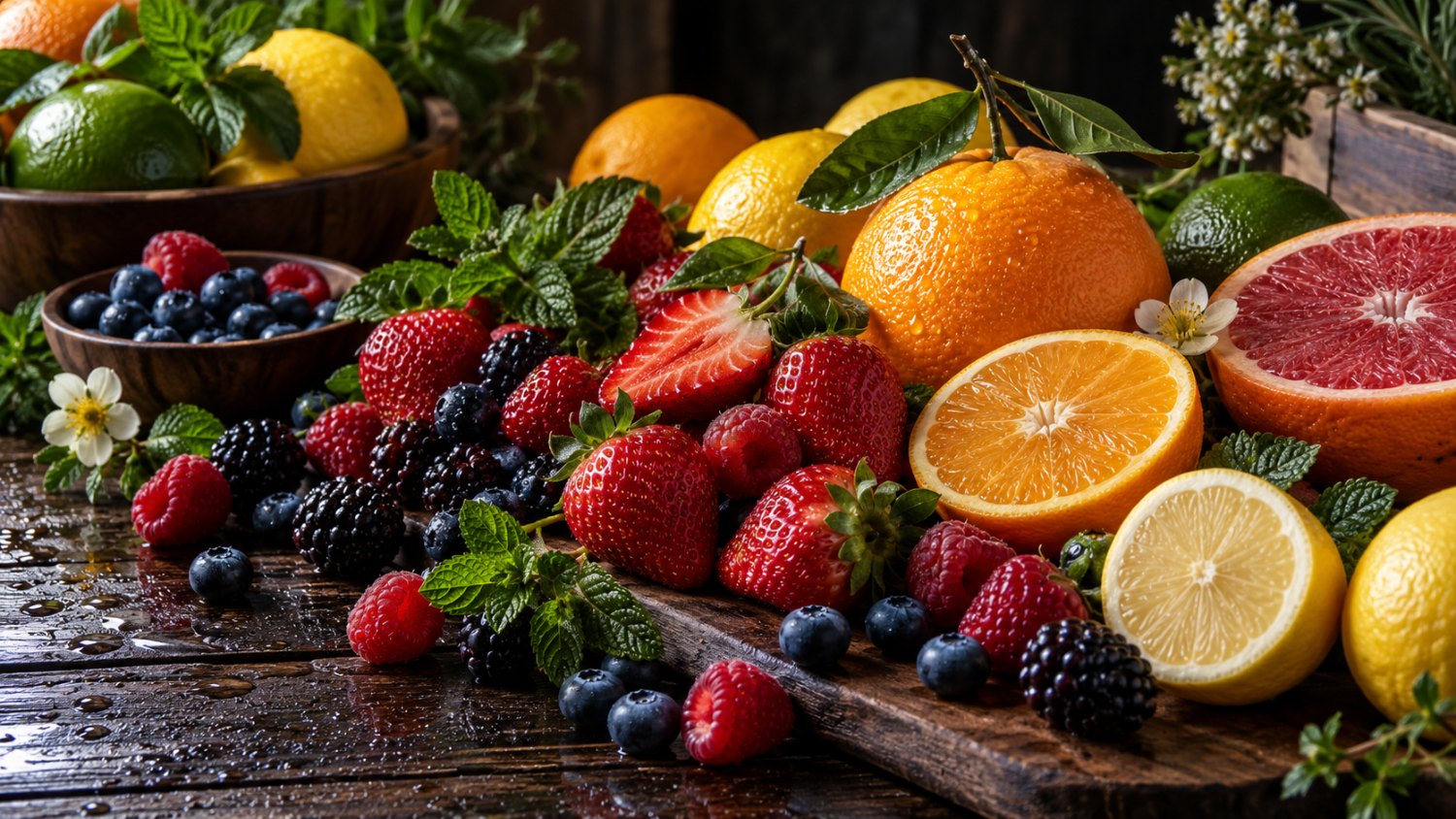 Fruits et plantes, base du Vibracell