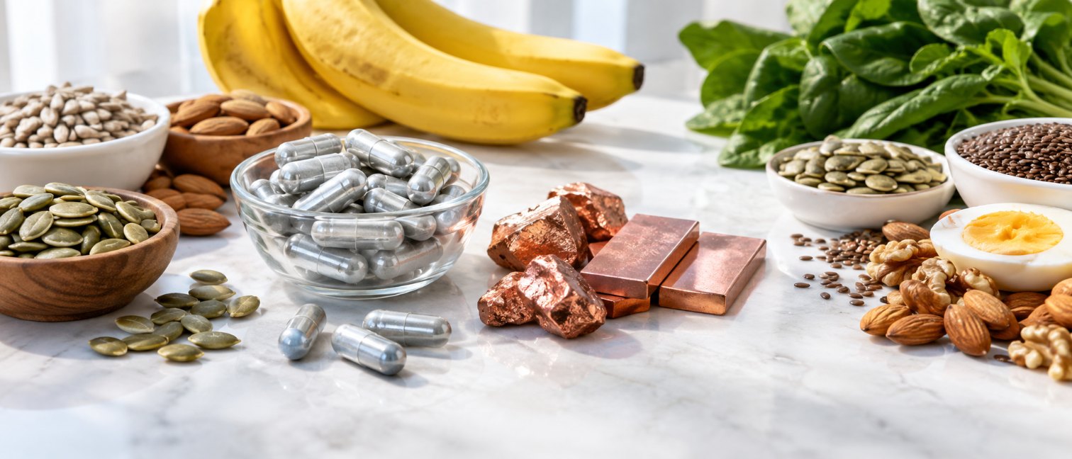 Zinc associé à la vitamine B6 et équilibre avec le cuivre