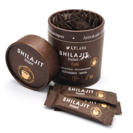 SHILAJIT Instant Café LT Labo, sticks à verser dans le café