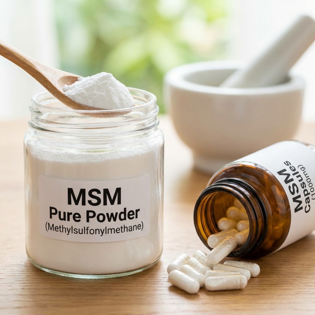 Le MSM (M&eacute;thyl-Sulfonyl-M&eacute;thane) : Le Min&eacute;ral de la Beaut&eacute; et de la Souplesse