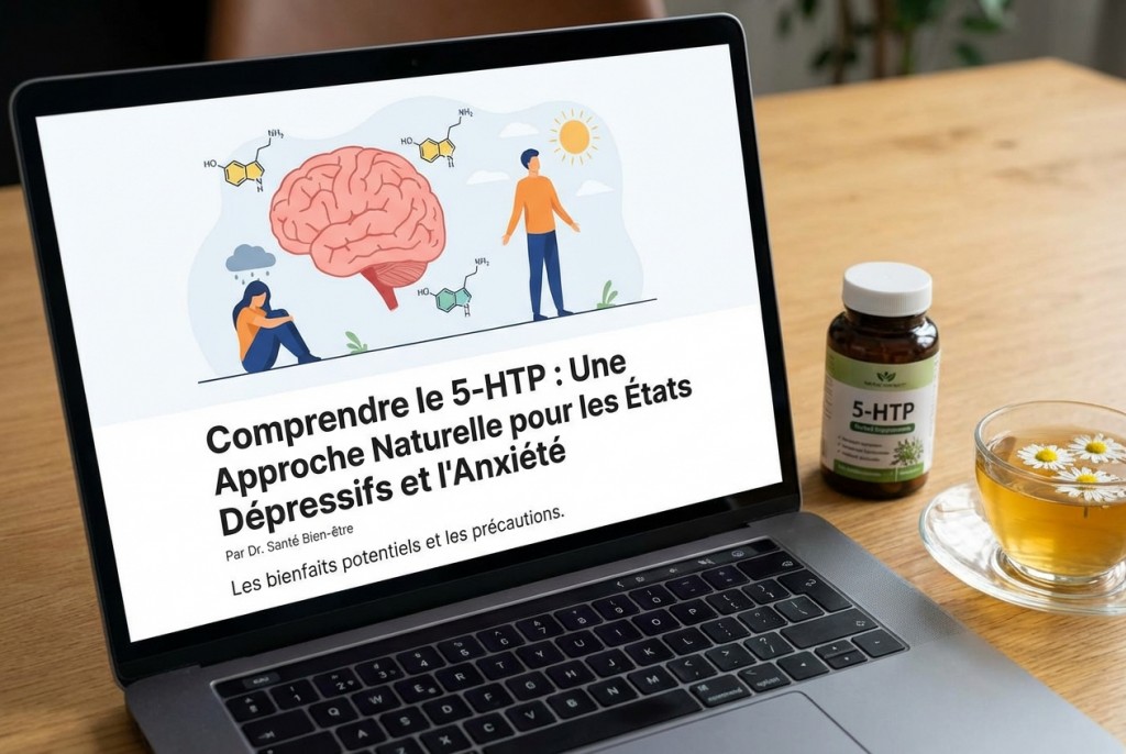 5-HTP : Pr&eacute;curseur de la s&eacute;rotonine, &eacute;quilibre &eacute;motionnel
