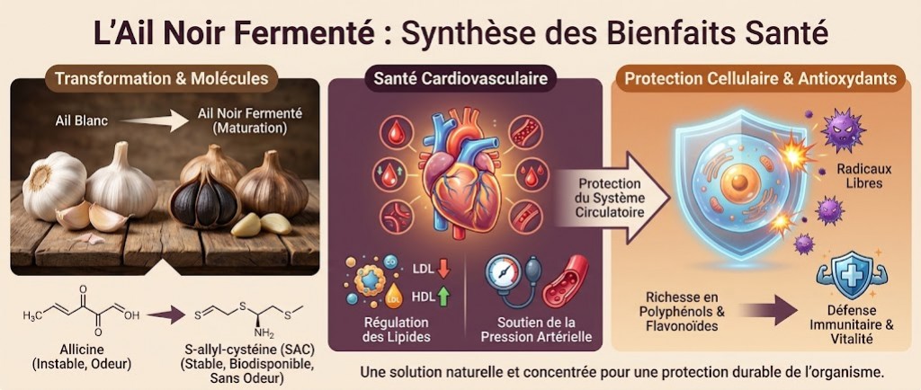 L'Ail Noir Ferment&eacute;, ce tr&eacute;sor de sant&eacute; !